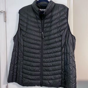 Black puffer Vest
